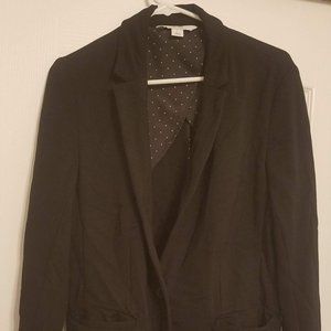 Black Blazer with Pockets